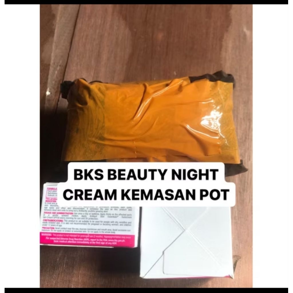 cream malam night day bskin eceran satuan