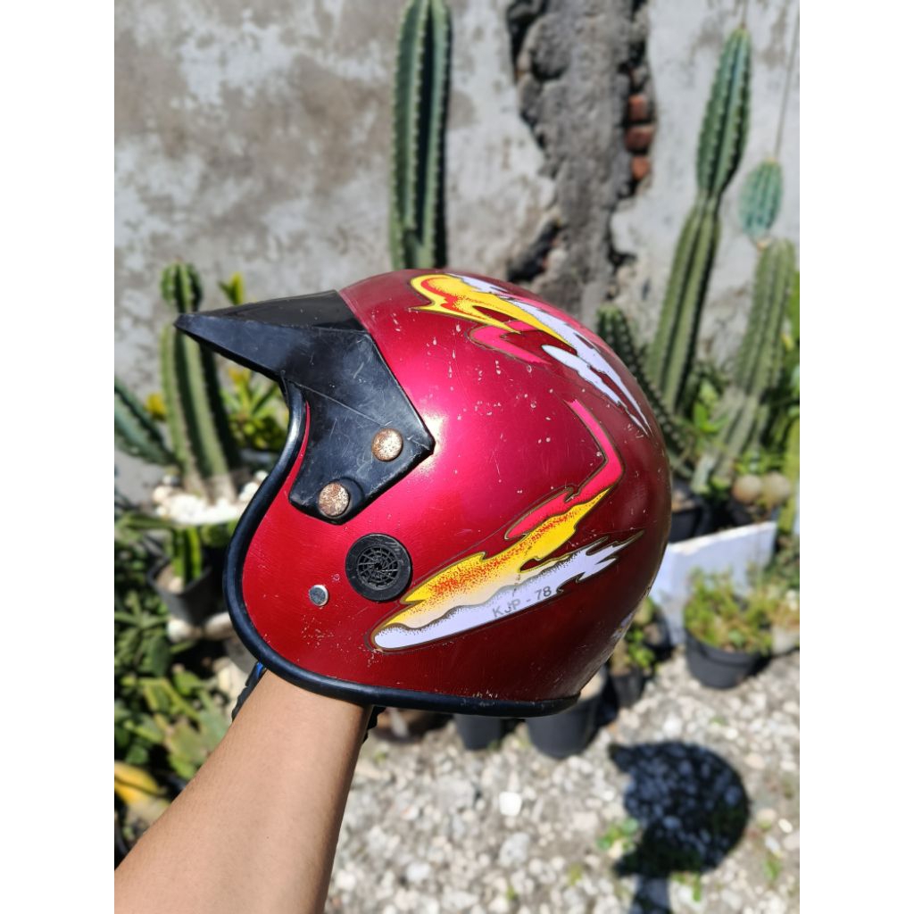 •Helm KJP 78 Vintage Jadul Retro•