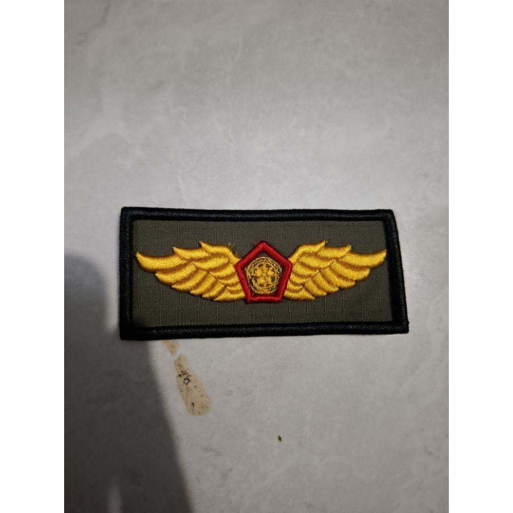wing bela negara bordir