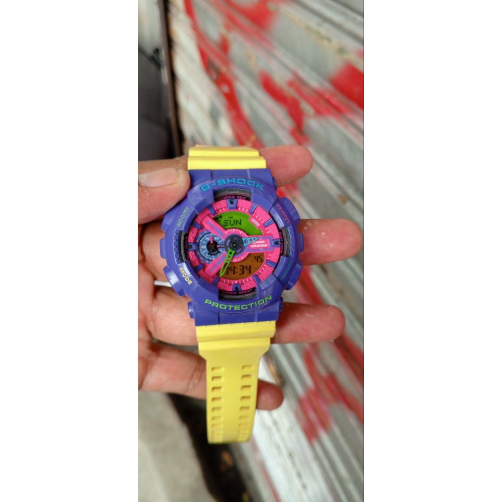 Jam Tangan Casio GShock GA110HC HyperColour original
