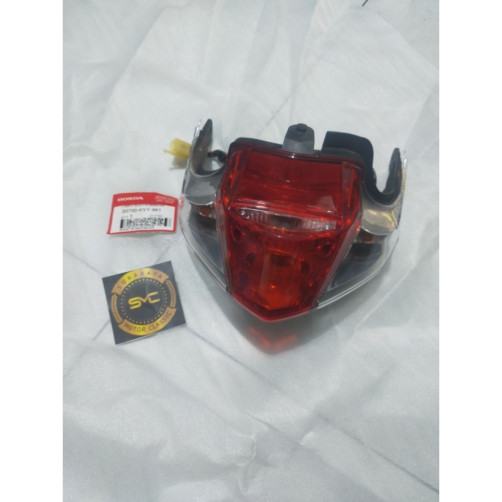 33700-KVY-961 lampu stop belakang beat karbu karburator ORI AHM