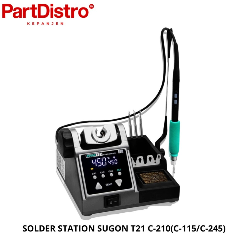 SOLDER STATION SUGON T21 C-210(C-115/C-245)