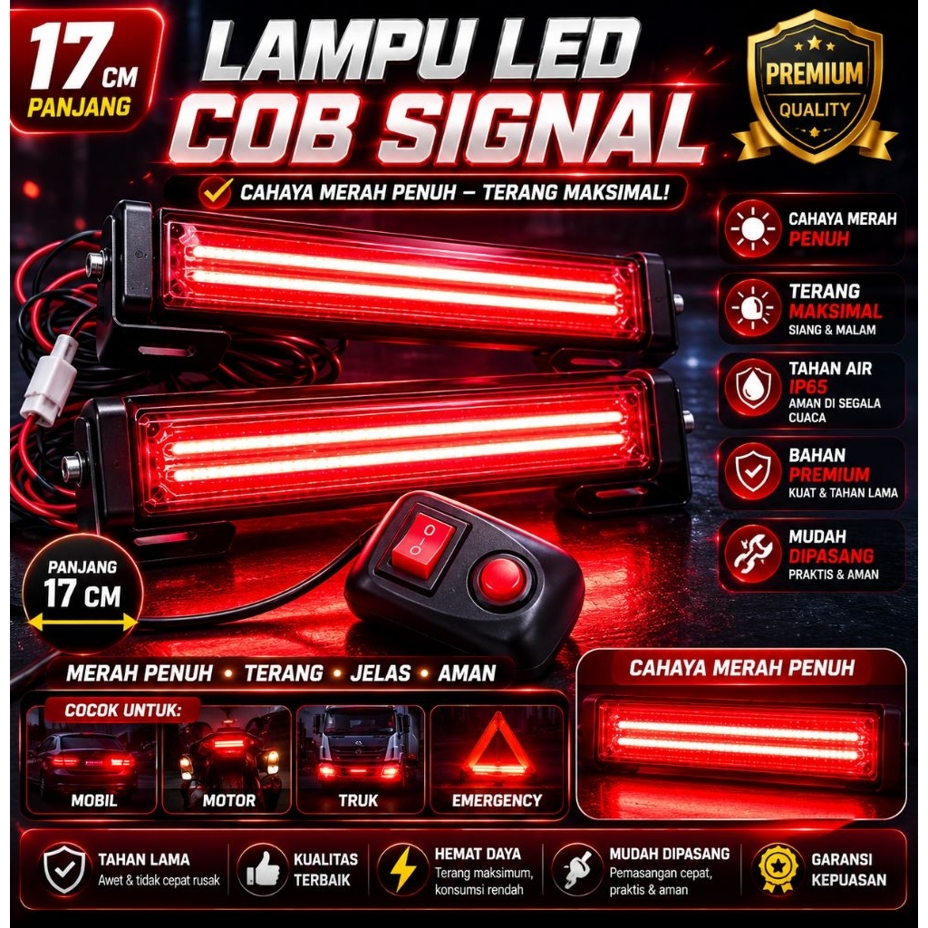Lampu LED COB Signal 17 CM