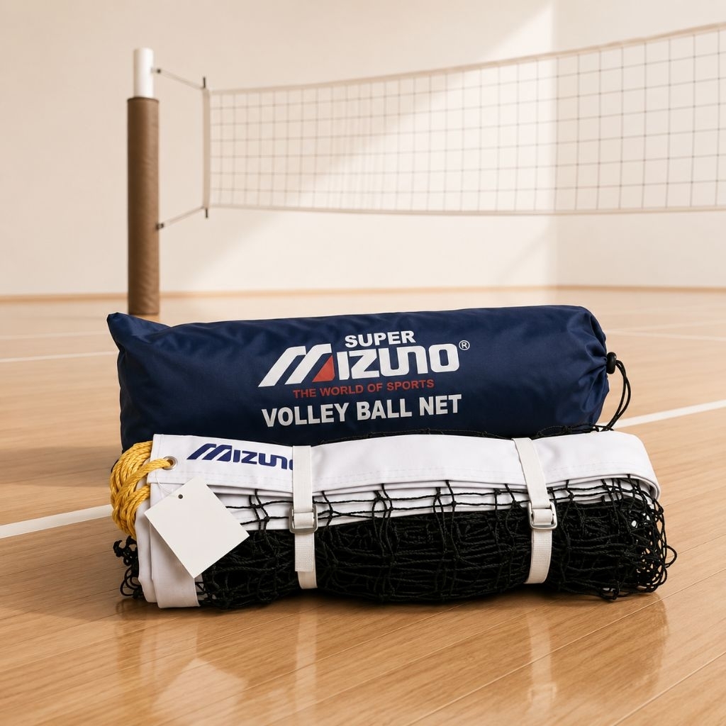 NET VOLLY MIZUNO SUPER TEBAL ORIGINAL NET VOLLEY BERKUALITAS  NET VOLLEY