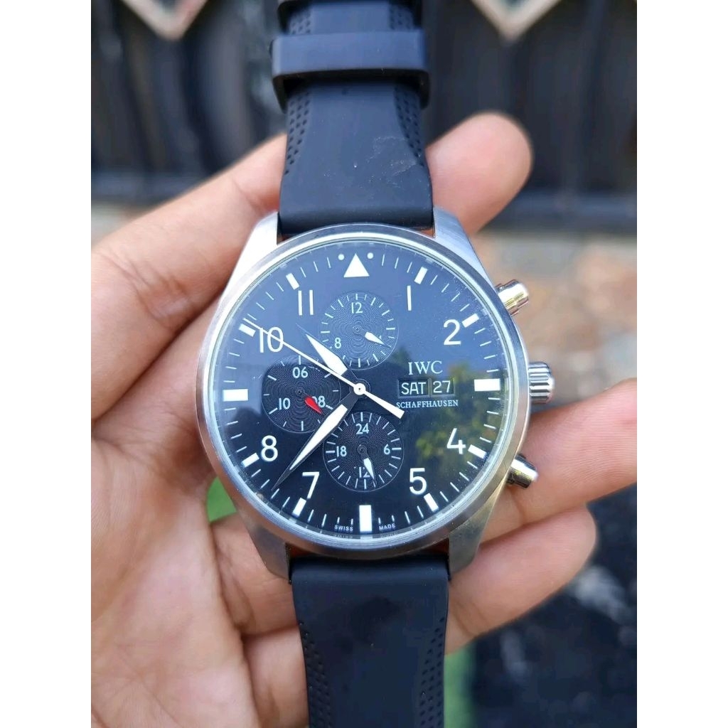 international.w.c iwc topgun schaffhausen automatic military