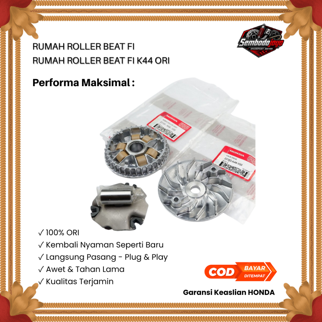 rumah roller beat fi - rumah roller beat fi k44 Ori part