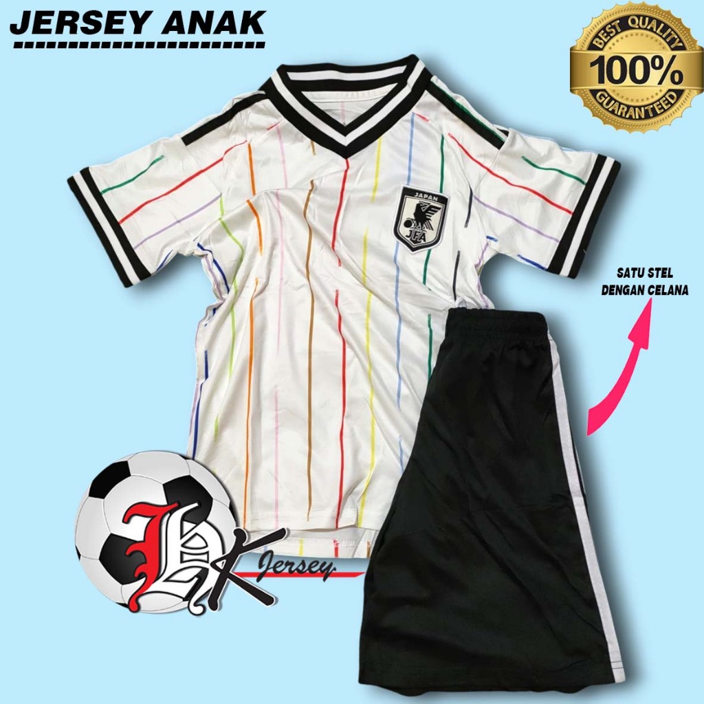 JERSEY BOLA JEPANG AWAY KIDS 2026
