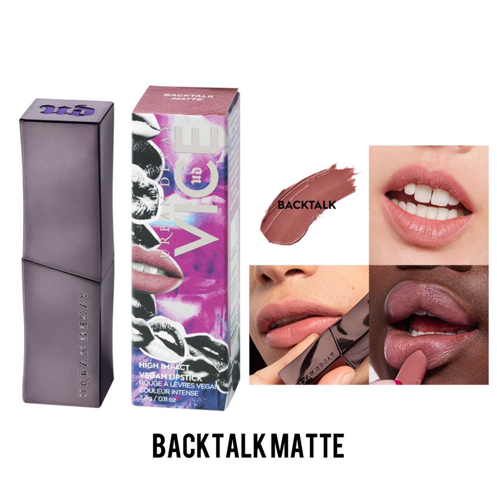 Urban Decay Vice Lipstick Product full size with box