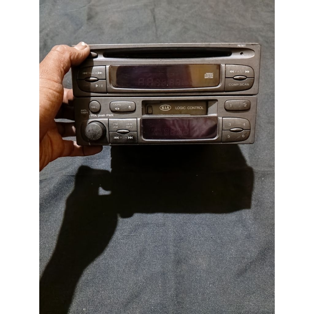 head unit mobil kia second