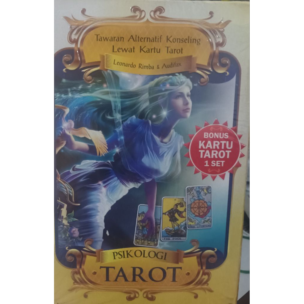 paket buku psikologi tarot dan kartu tarot