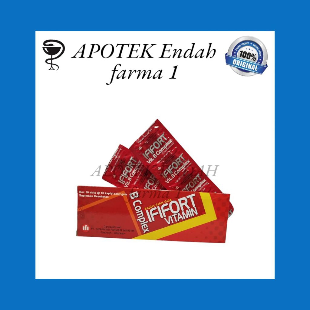 IFIFORT VITAMIN B COMPLEX- Box Isi 10 Strip