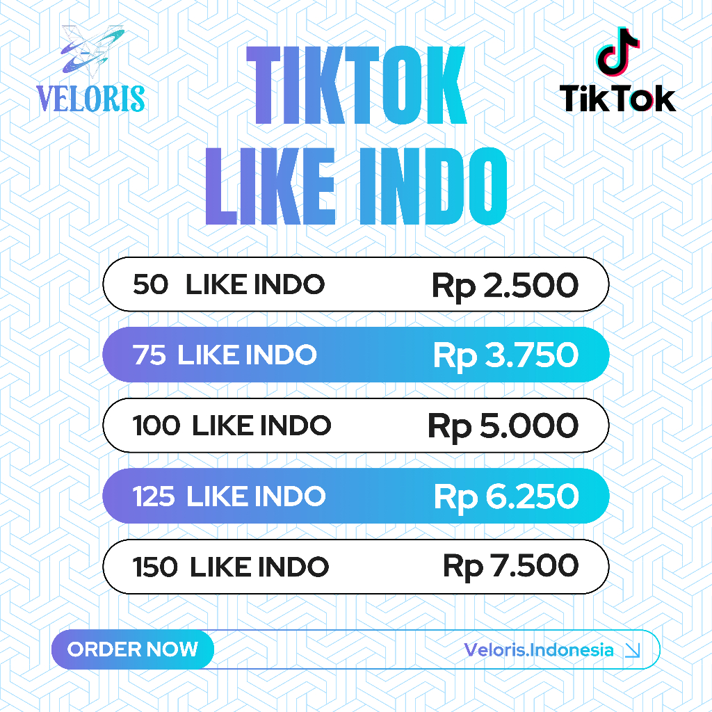 Like Tiktok Indo murah bergaransi Like Postingan Tiktok indonesia bergaransi murah terpercaya