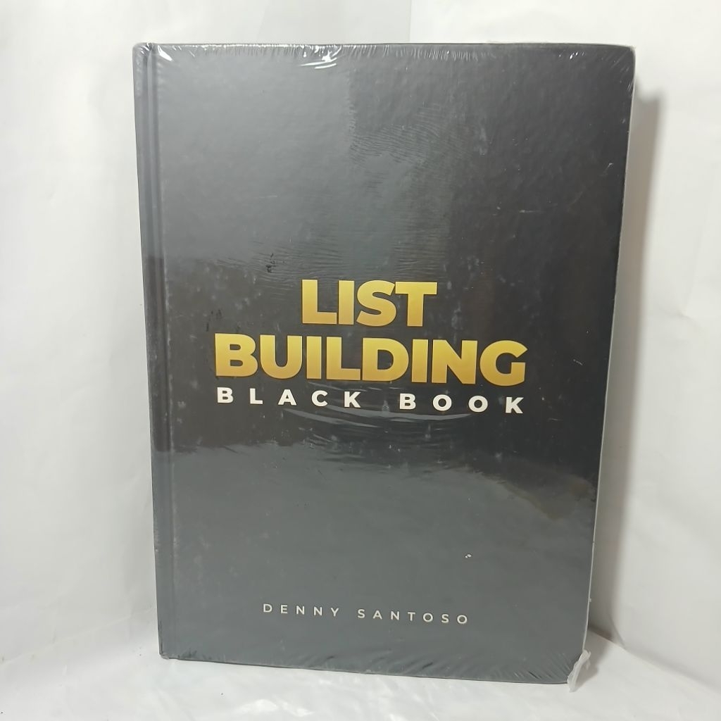 List Building Black Book Denny Santoso