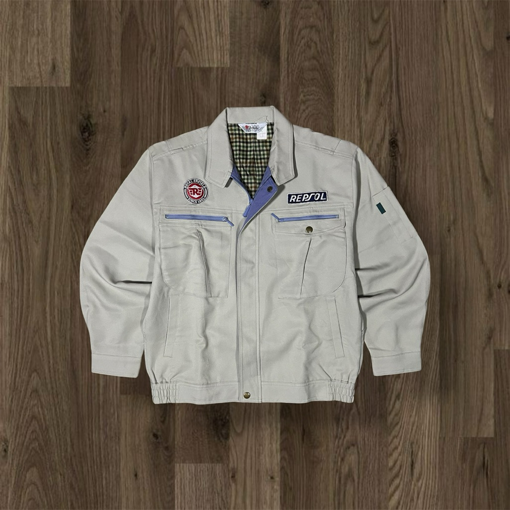 WORK JACKET JICHODO JAPAN NEW CUSTOMPATCH