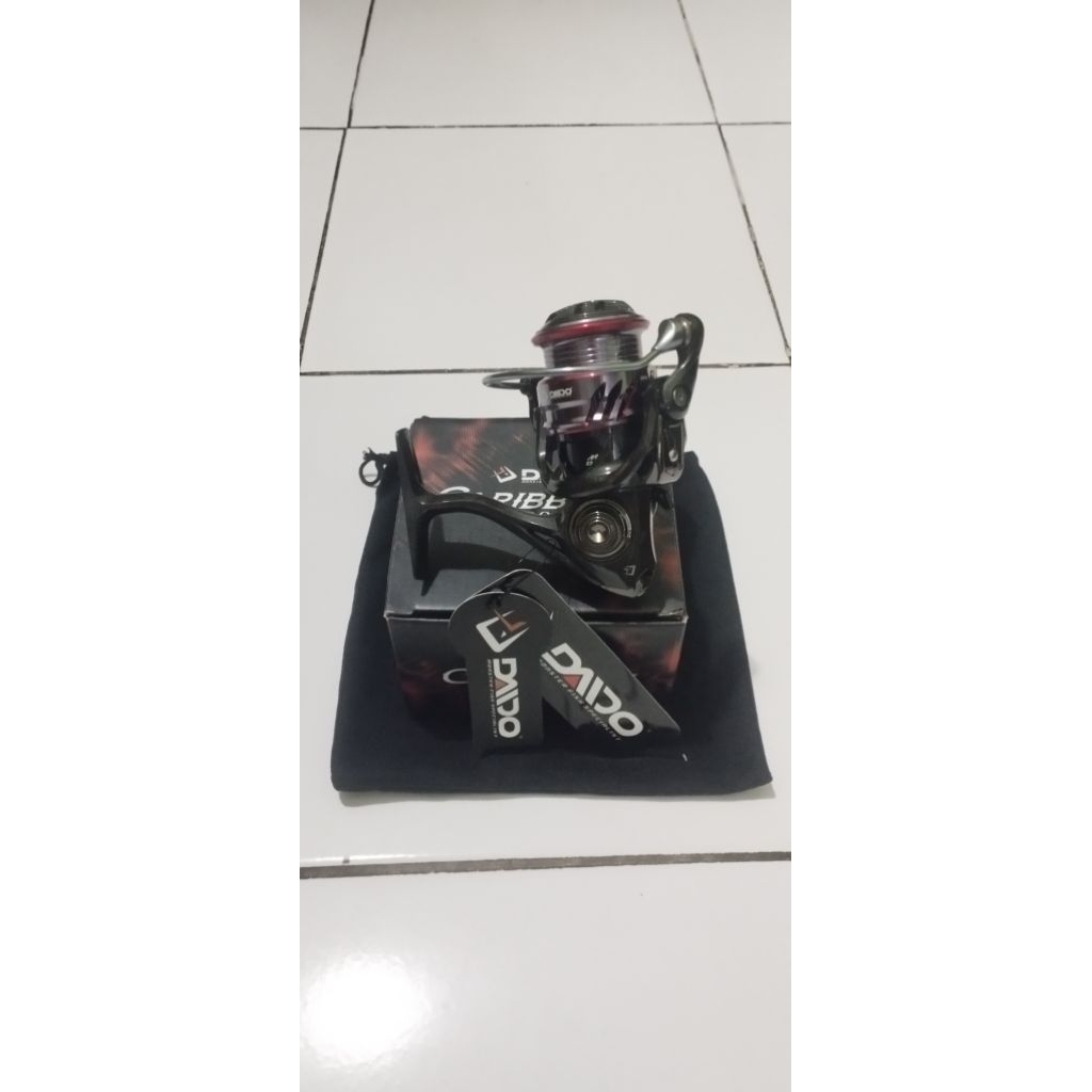 Daido Rod Daido Emperror 702 210cm Spinning n Reel Daido Caribbean Double Spool 1000