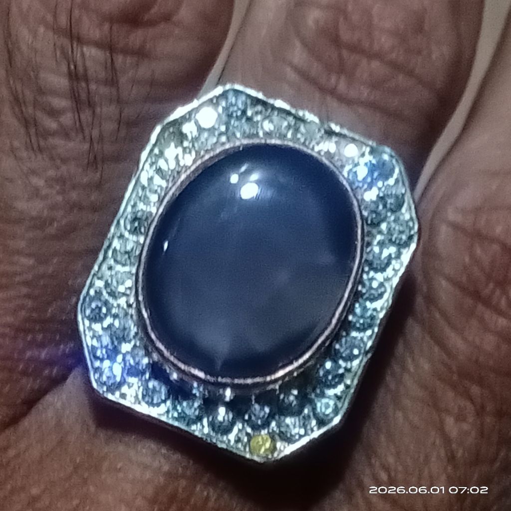 Batu biru langit Batu raja BACA DESKRIPSI cincin