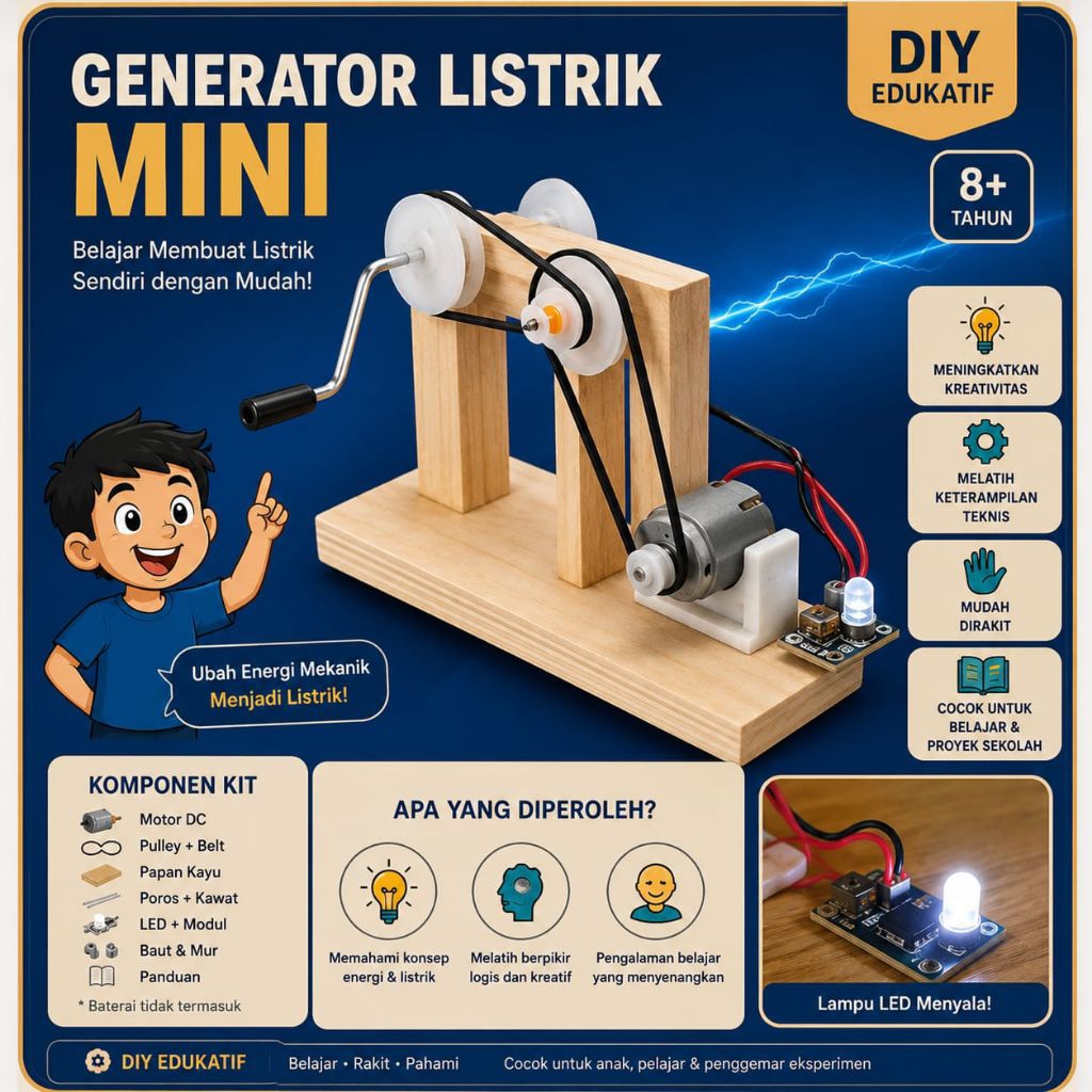 generator listrik manual
