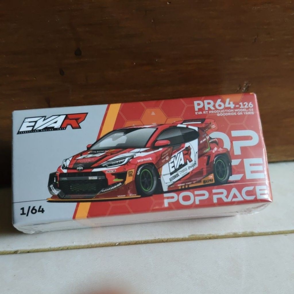 pop race toyota gr yaris eva r