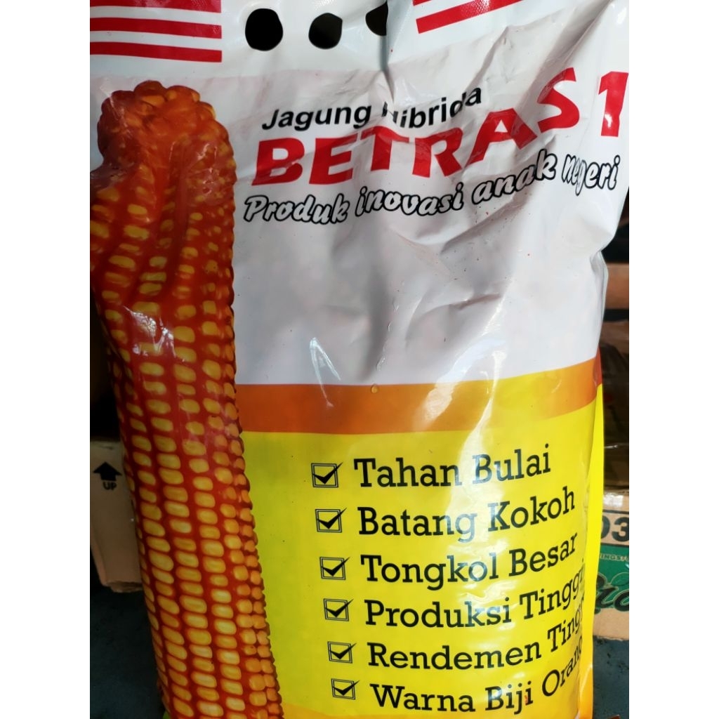 Benih Jagung Betras 5 Kg - benih jagung hibrida betras1 kemasan 5kg