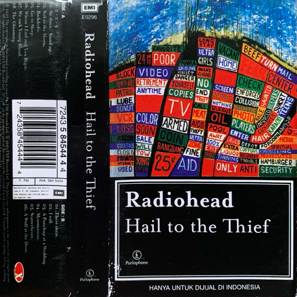 Kaset Pita Radiohead - Hail To The Thief (2003 Parlophone)