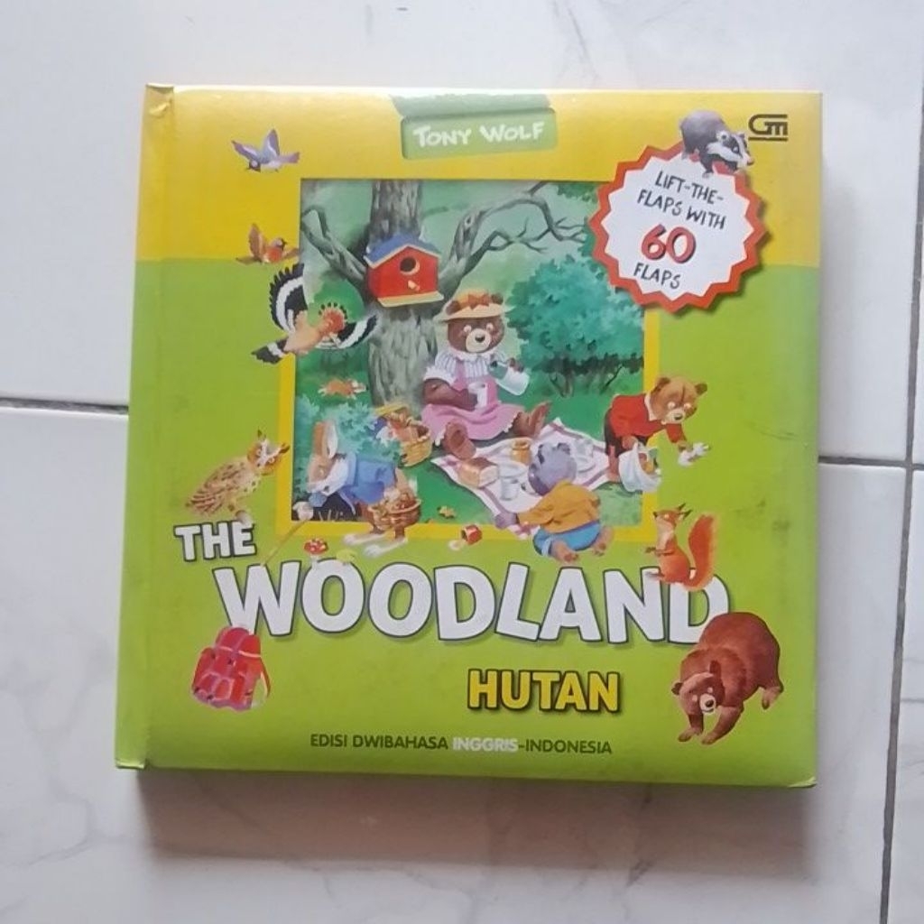TONY WOLF THE WOODLAND HUTAN