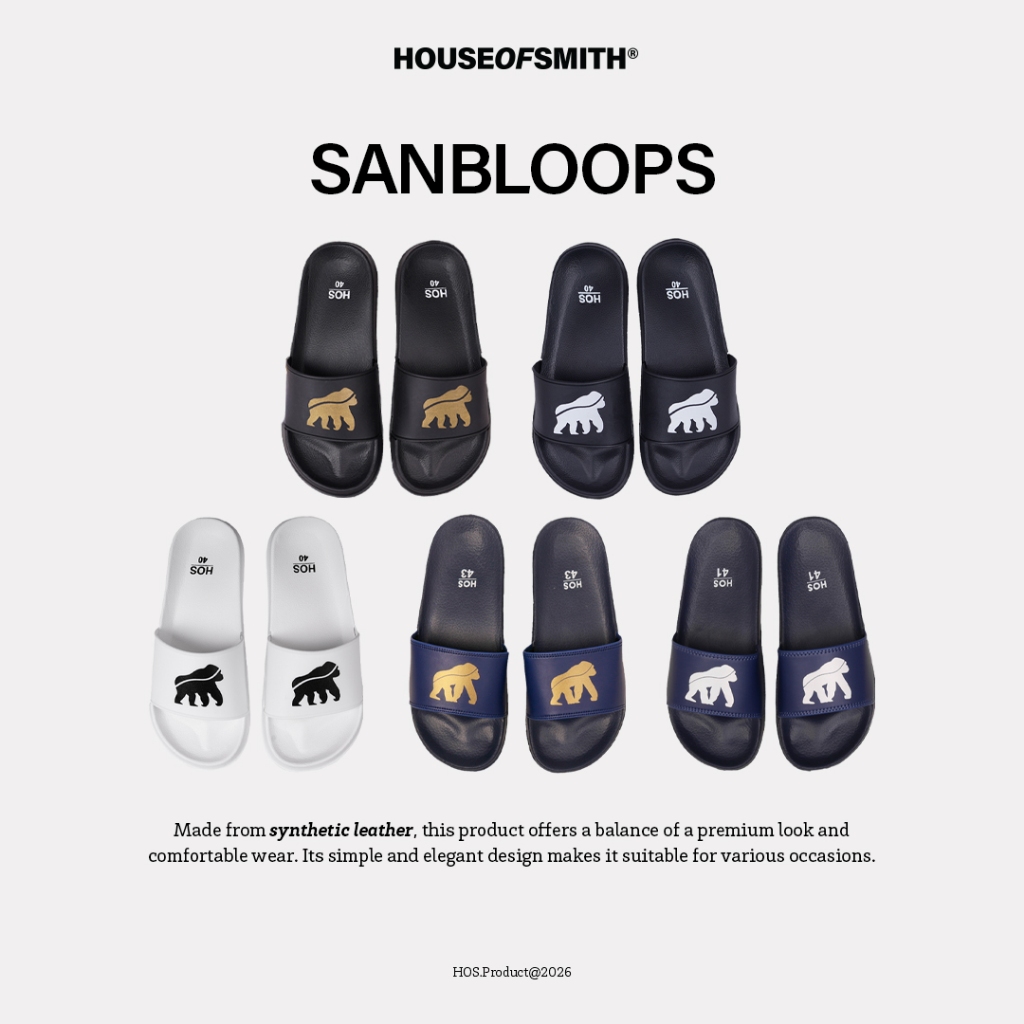 House of Smith Sendal Slide Pria - Sanbloops - Slippers Sandals