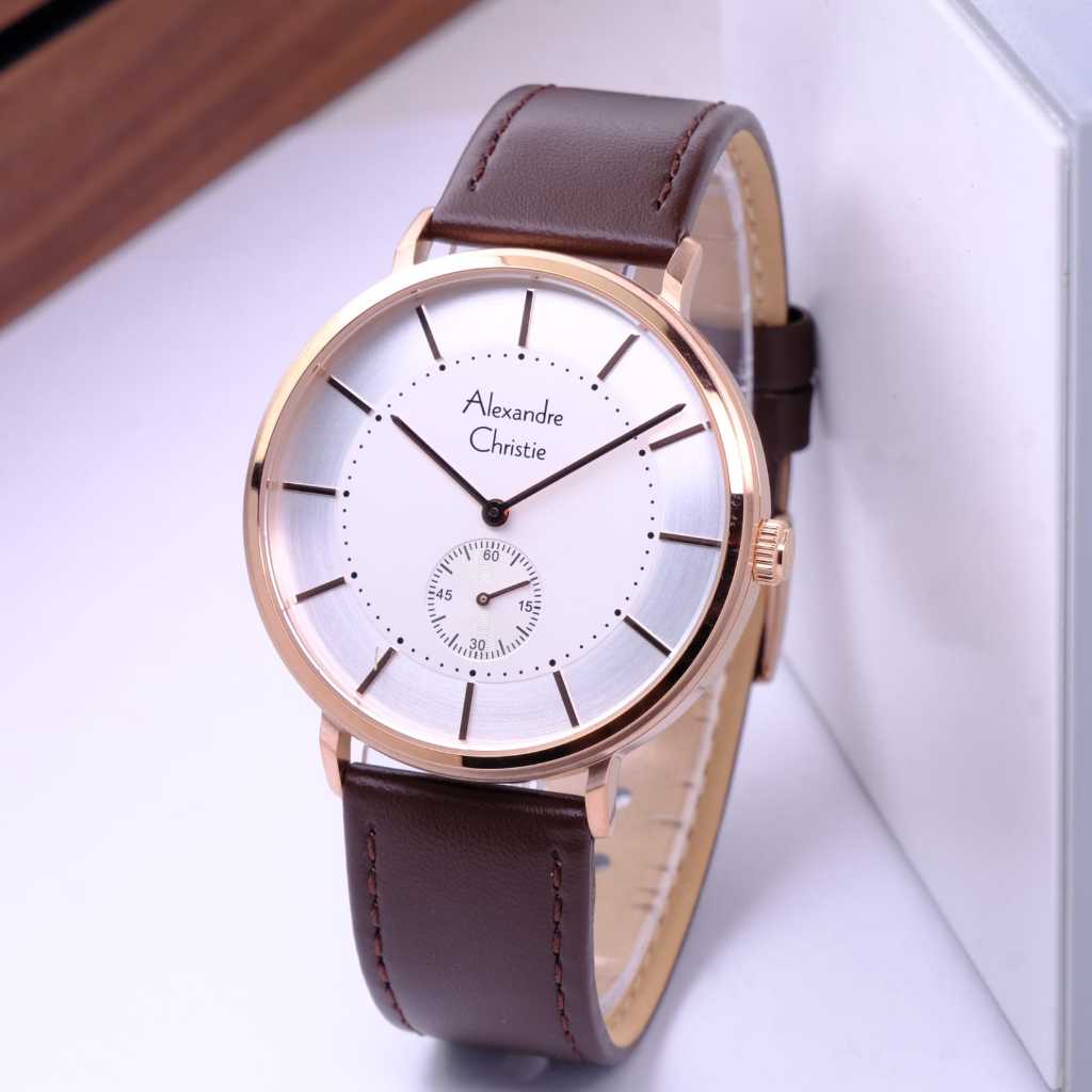 Jam Tangan Alexandre Christie Couple AC 8493 AC8493 Original Garansi Resmi Alexander Christie 8493