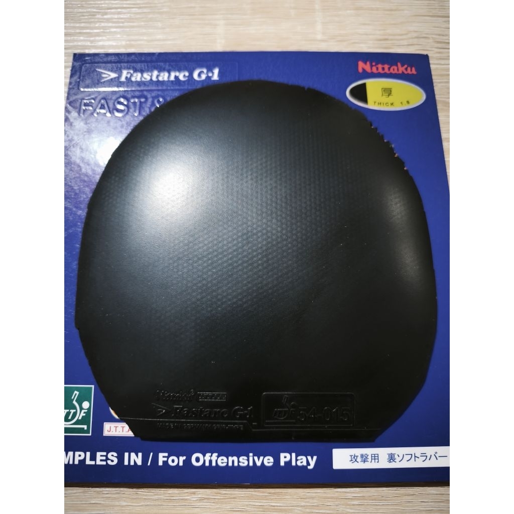 Nittaku Fastarc G1 Hitam Second 15.2x15.8. NF06