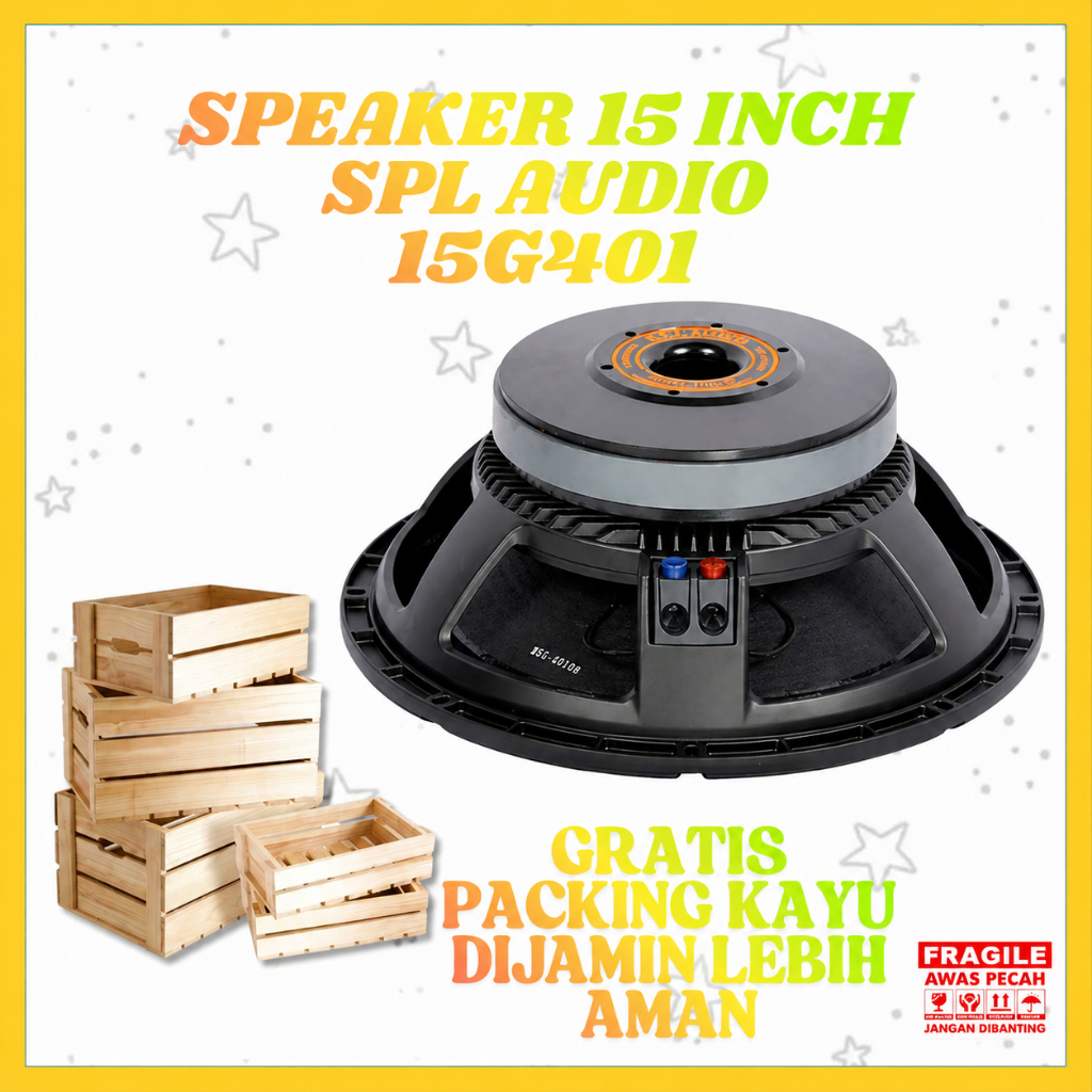 Speaker 15inch SPL Audio L 15G401