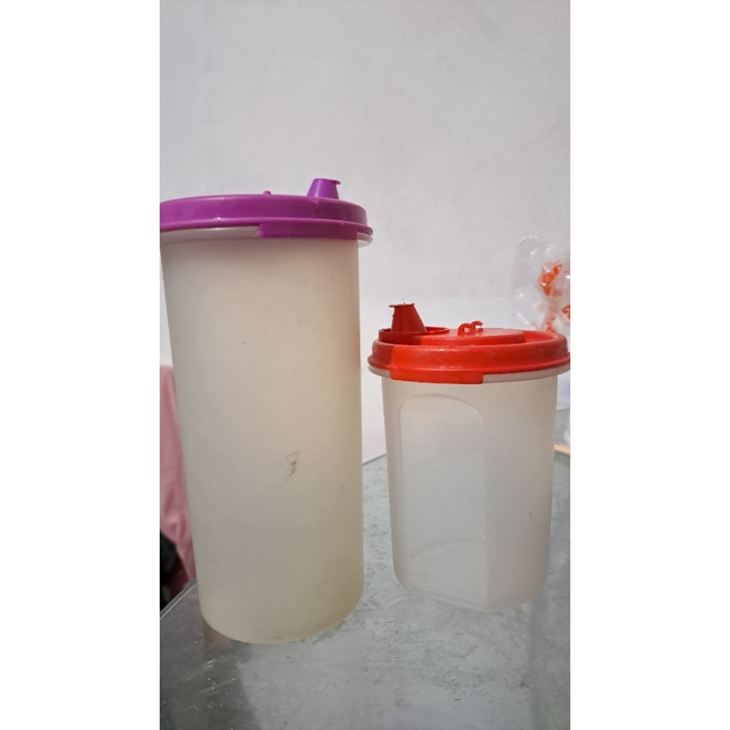 Tupperware Botol Kecap atau Botol Minyak Second