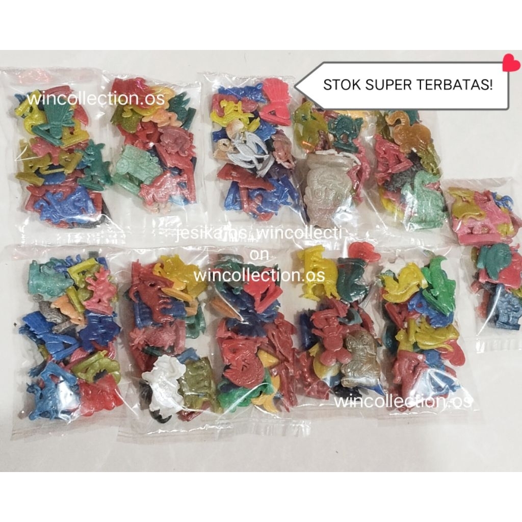 REAL WINCOLLECTION.OS Mainan Kuaci Kwaci mainan jadul isi 20 PCS MAINAN LANGKA/dakocan/prisprisan/ge