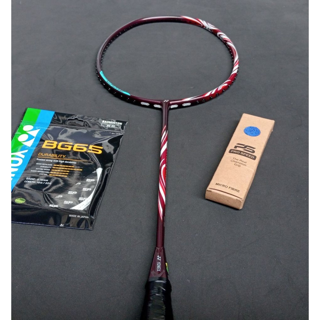 Raket badminton bulutangkis bekas second original yonex astrox 100 game kurenai