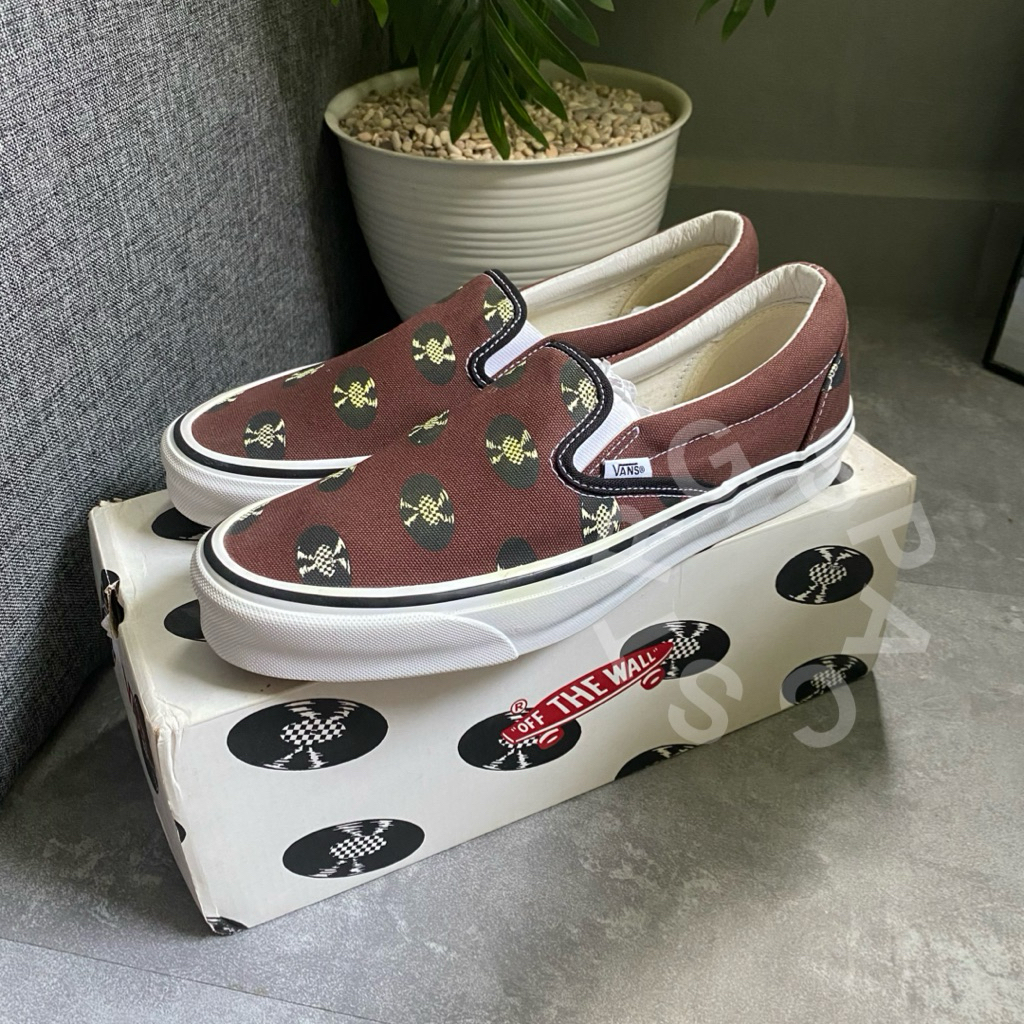 Vans Vault Slip On OG Wacko Maria Brown Record
