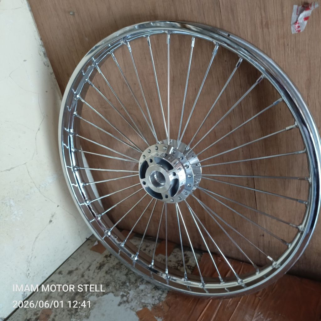 velg dpan ring 21x160 cocok untuk Chopper, siap pasang