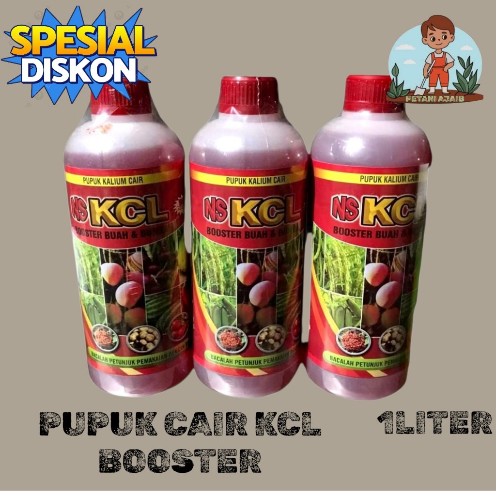 Pupuk Kalium Cair KCL Cair Super Kalium 1 Liter