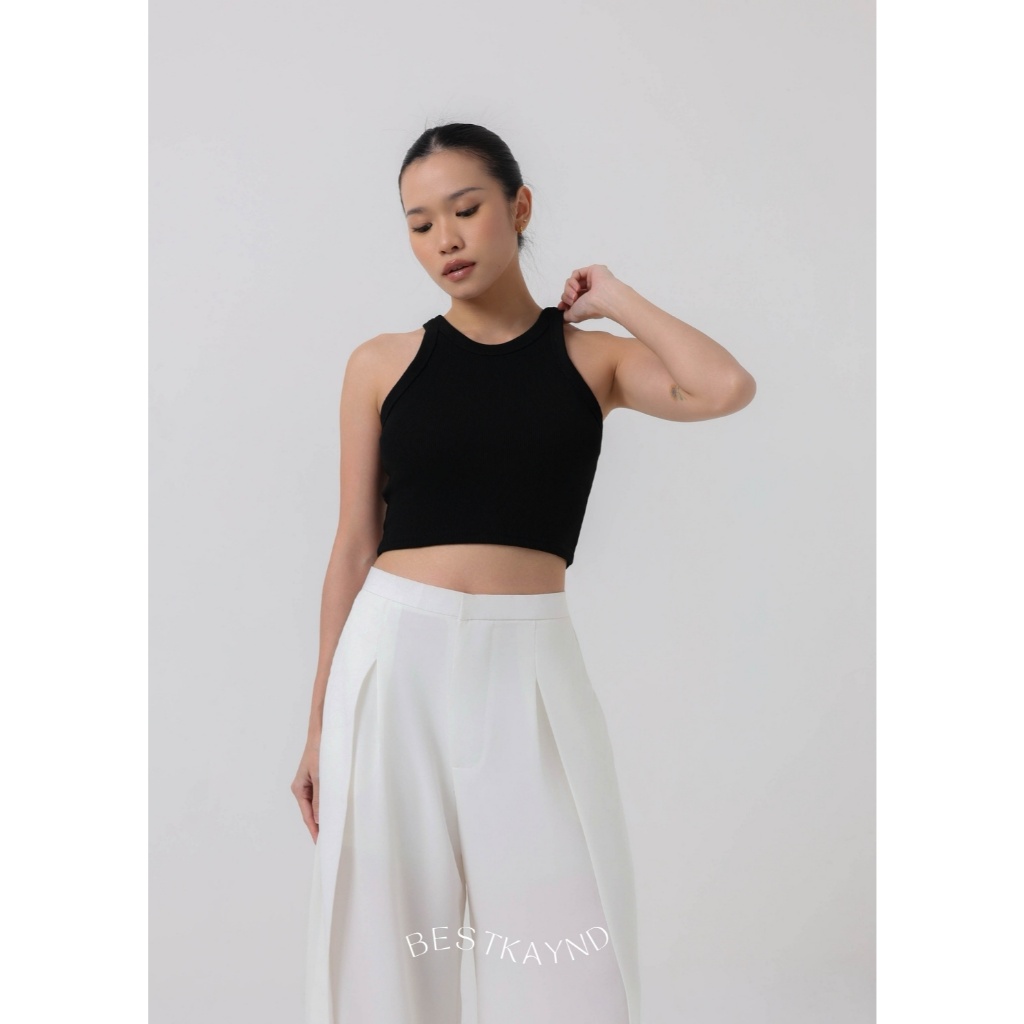 Mina Top in Black by The Best Kaynd