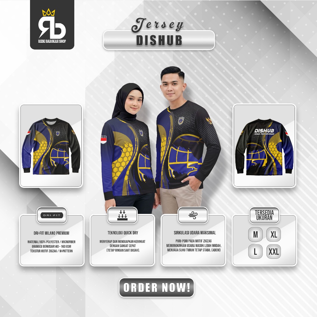 JERSEY DISHUB /JERSEY DINAS PERHUBUNGAN / JERSEY ORGANISASI /Kaos OLAHRAGA / Kaos Lapangan
