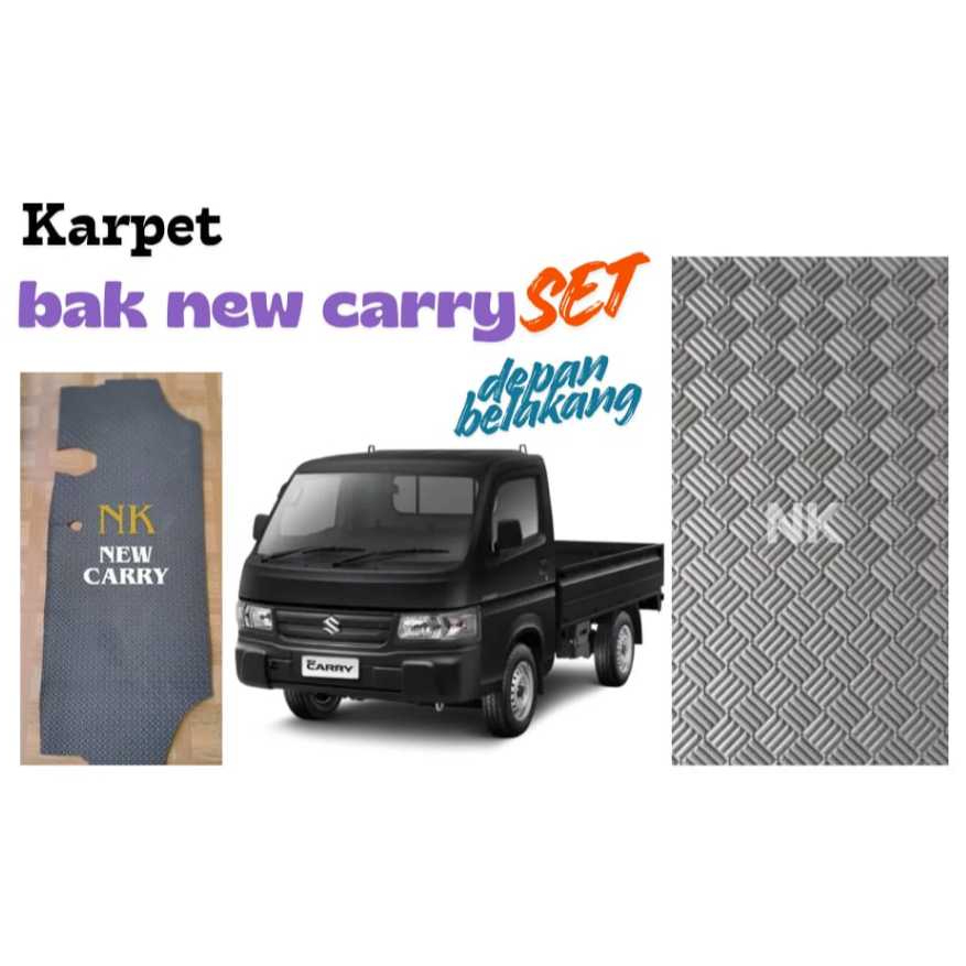 Karpet mobil bak New carry depan belakang/alas bak dan kabin depan new carry