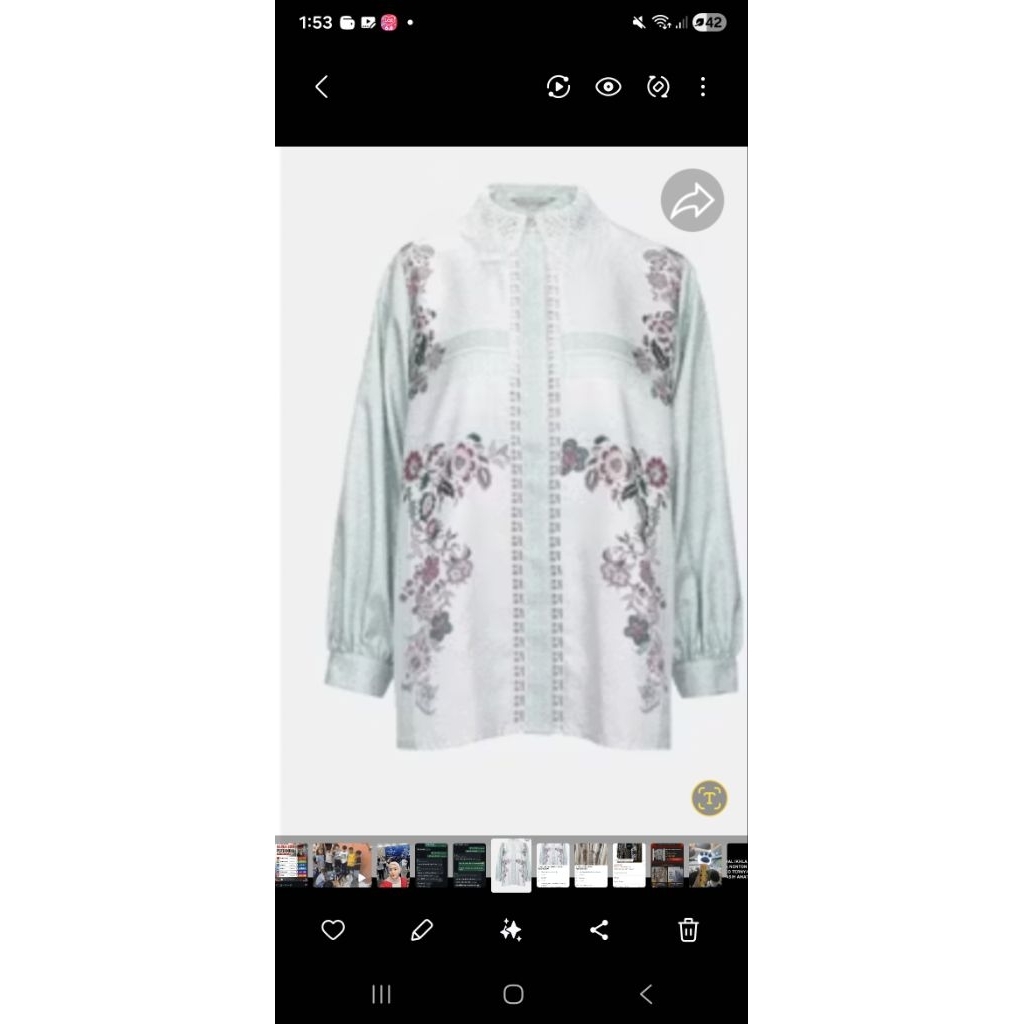 shirt festive Raisa BJ
