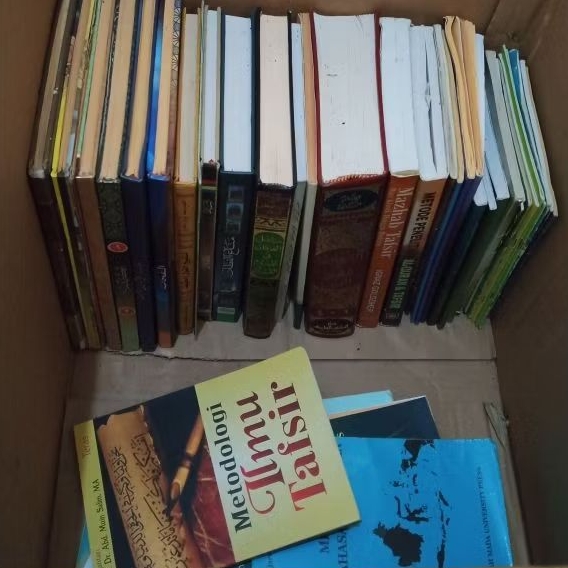 buku bekas berbagai macam judul packing kayu
