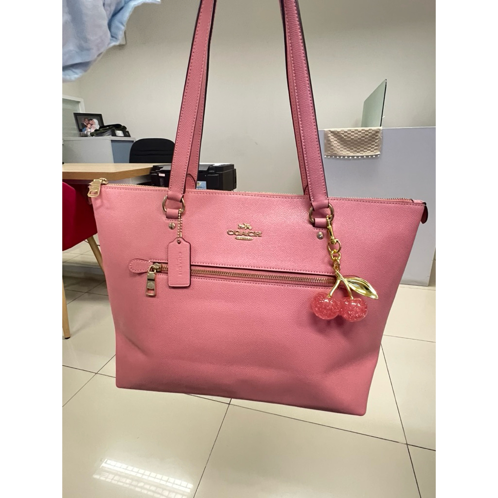 Coach Gallery Tote Bag Pink Original