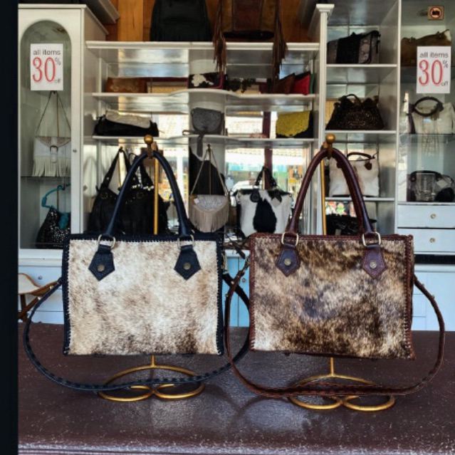 Tas bulu kambing kulit asli, TP2108