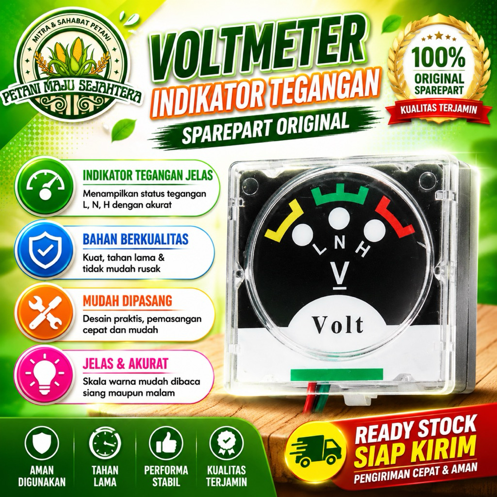 SPARE PART VOLTMETER SPRAYER ELEKTRIK CBA