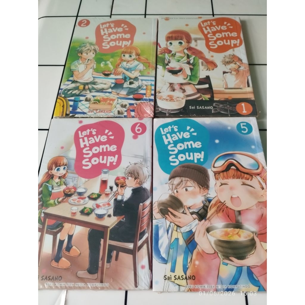 Paket komik let's have some soup