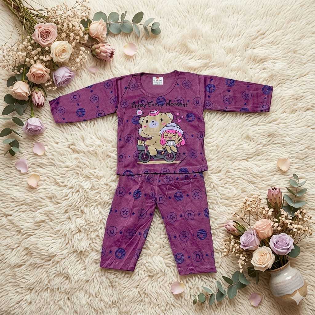 Baju Tidur Anak Adem Motif Kuda Poni