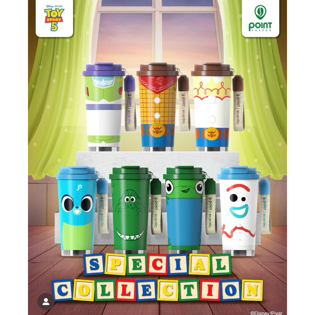 Tumbler Toy Story Point Coffee Indomaret