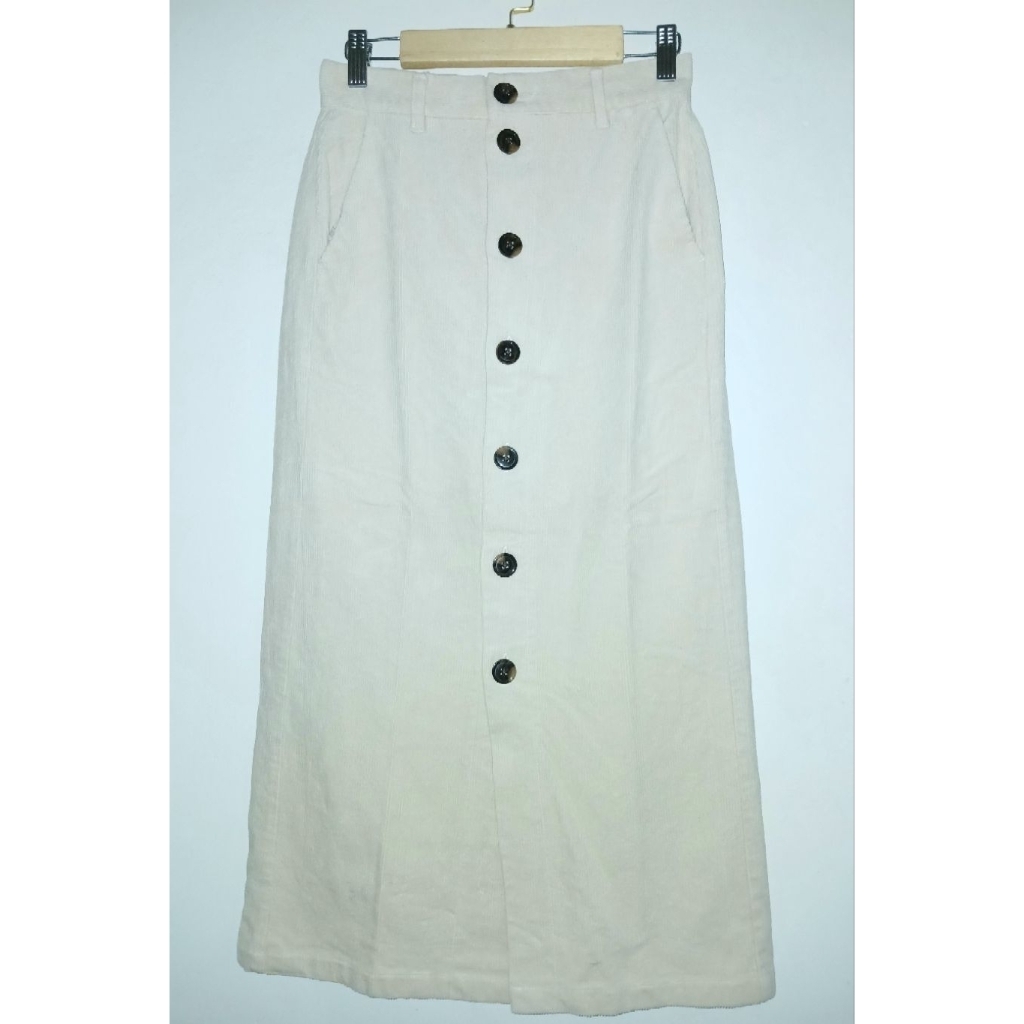 UNIQLO CORDUROY SKIRT/ROK CORDUROY