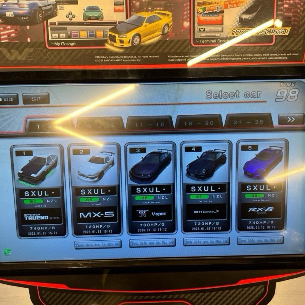 Banapassport WMMT 6RR Wangan Midnight Maximum Tune 6RR Toyota AE86 High Class + Mx5 + Skyline GTR R3