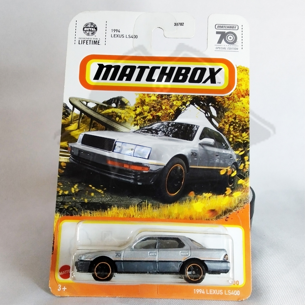 DIECAST MATCHBOX REAL CARS 1994 LEXUS LS400, DIECAST LEXUS SEDAN