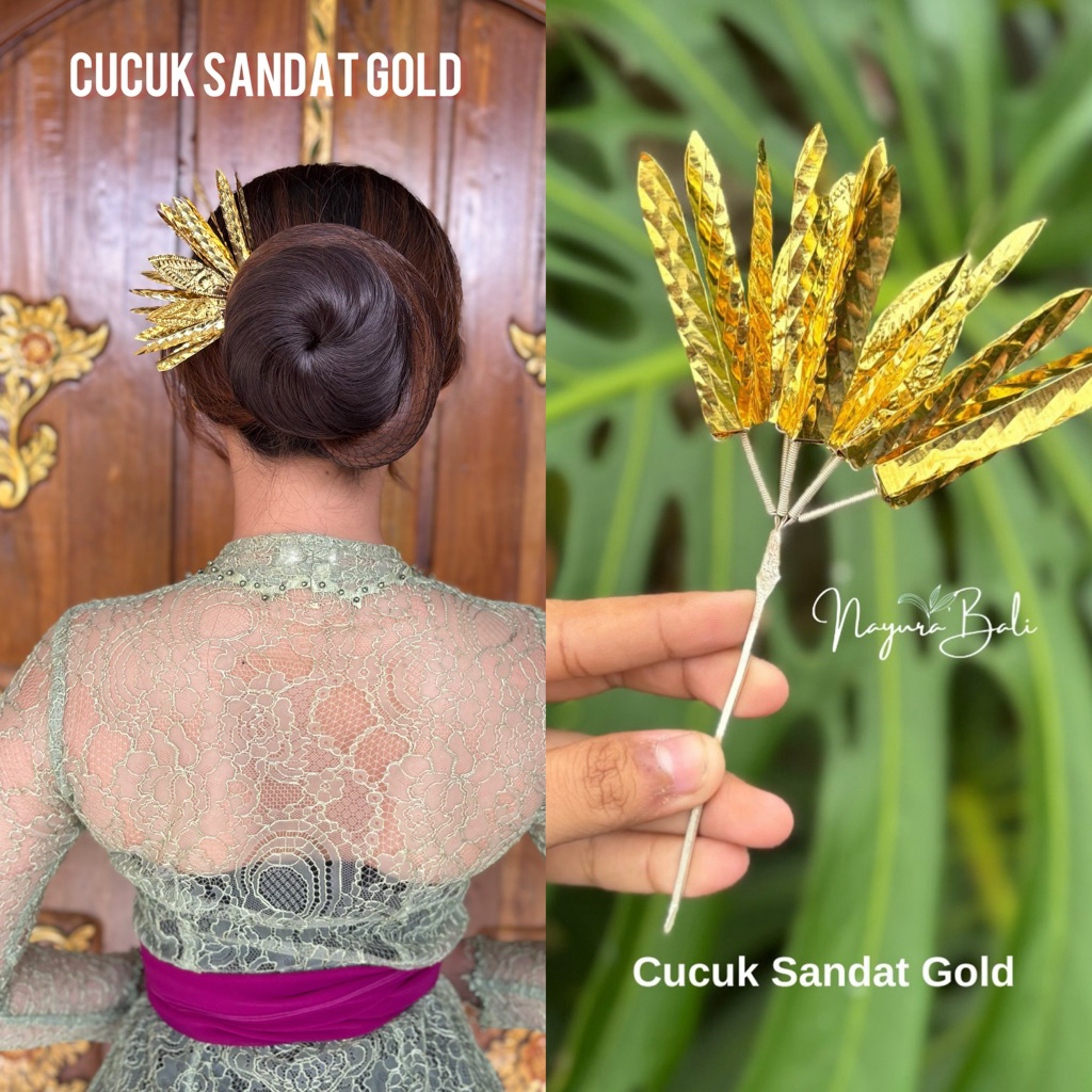 NAYURA BALI / Cucuk Sandat / Cucuk Hairdo / Aksesoris Hairdo / Aksesoris Bali / Hiasan Hairdo / Hias